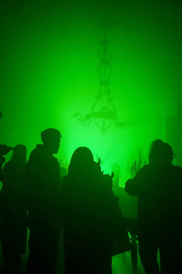 Dentro la Casa Stregata: la sala verde
