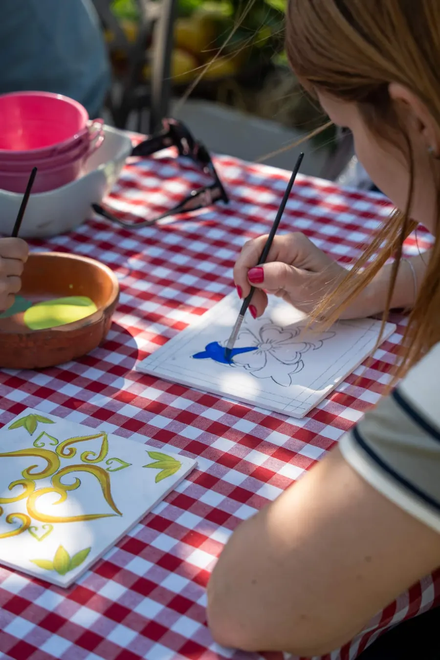 Il laboratorio di pittura