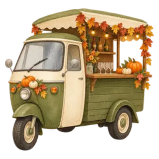 Ape car addobbata
